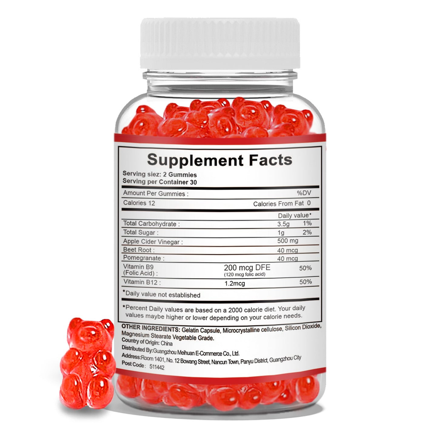 Malic Keto plus Apple Cider Vinegar Gummies
