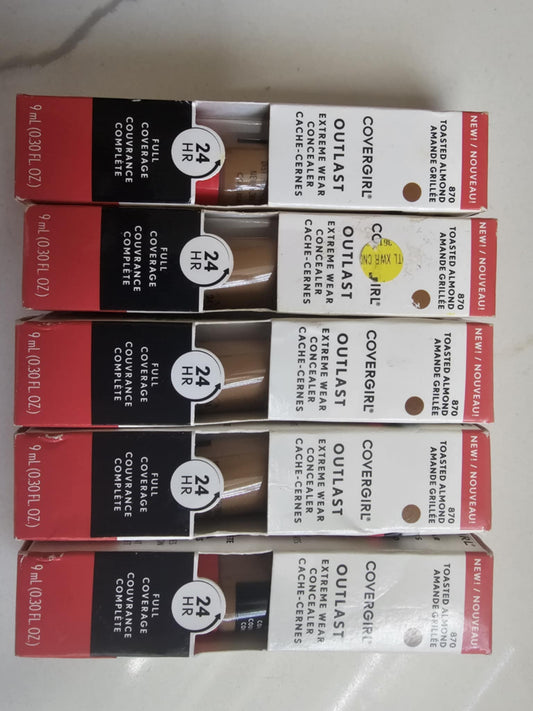 Outlast Extreme Wear Concealer 870 Toasted Almond 5 pcs