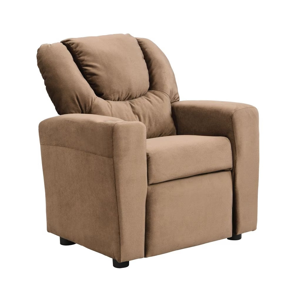 Upholstered Couch With One Cup Holder