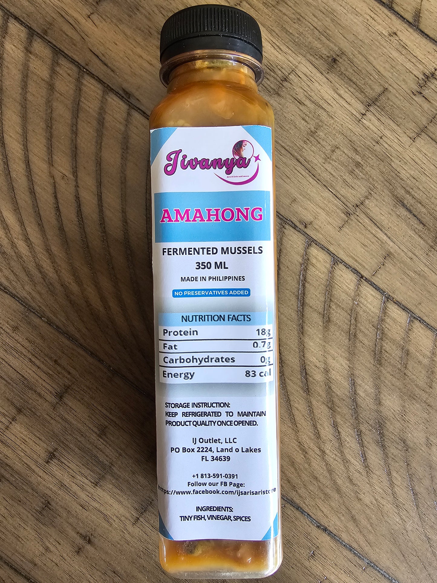 JIVANYA'S AMAHONG (FERMENTED MUSSELS)