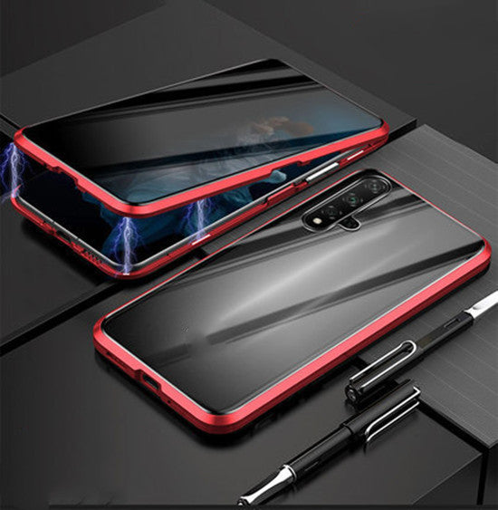 I Phone Case Anti-peep Magnetic Protective Shell Magnetic Privacy Glass Case