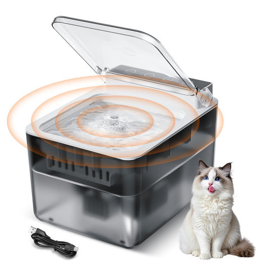 Wired Automatic Pet Fountain Water Dispenser Automatic Sensing Function