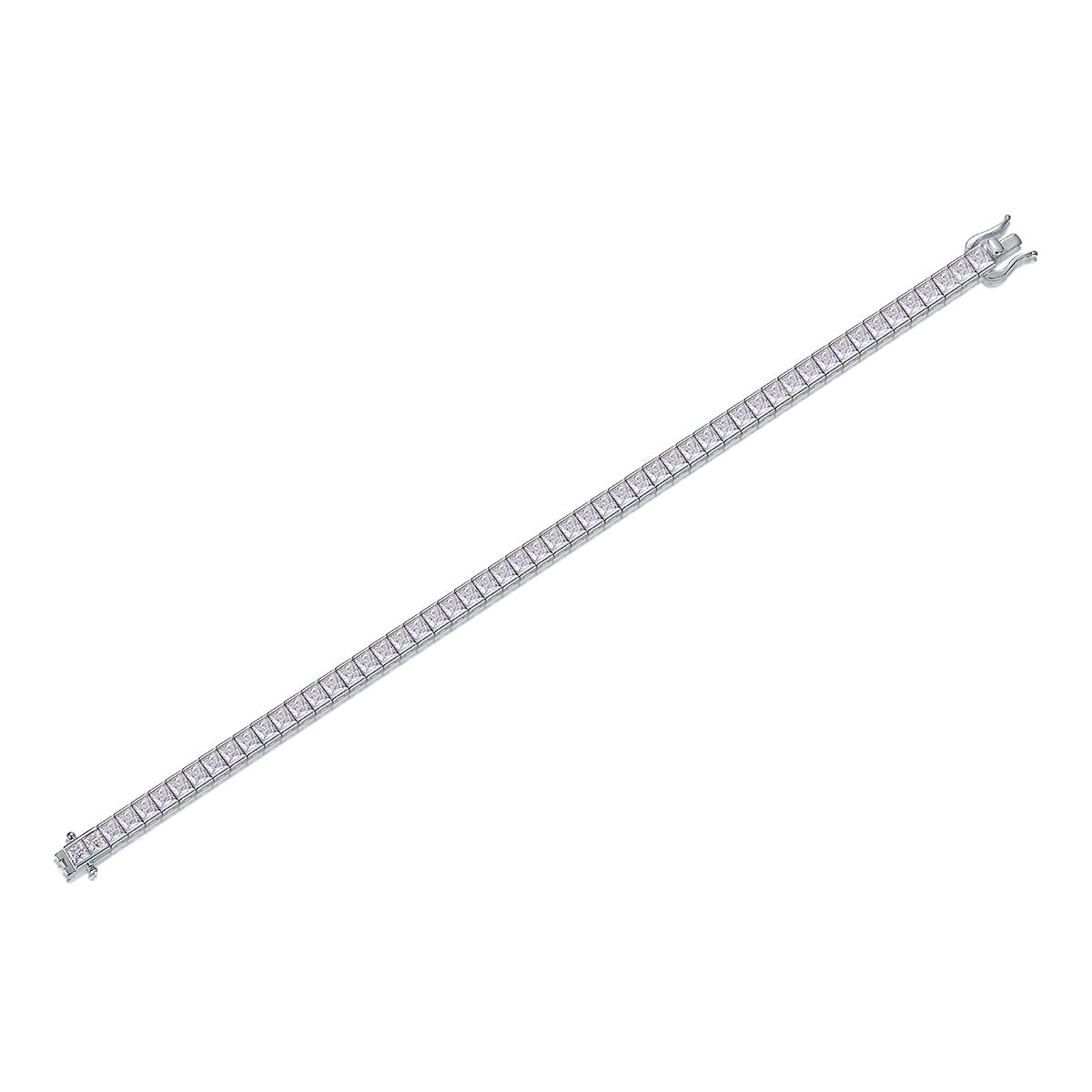 Time Tunnel Luxury Fashion Moissanite Diamond S925 Silver Bracelet Comparable To Natural Diamonds