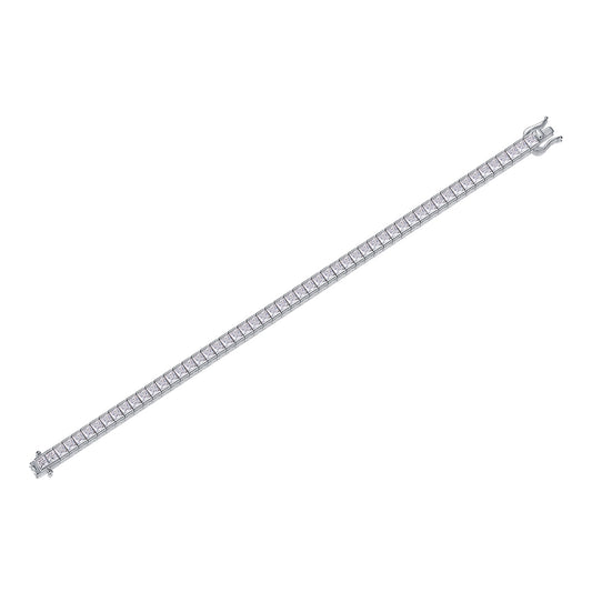 Time Tunnel Luxury Fashion Moissanite Diamond S925 Silver Bracelet Comparable To Natural Diamonds