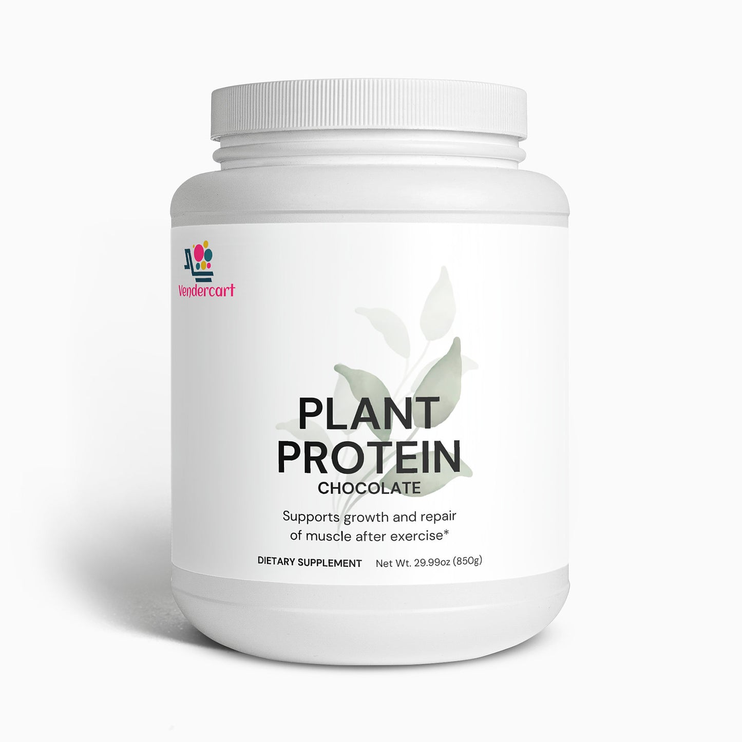 PLANT PROTEIN CHOCOLATE FOR MUSCLE REPAIR AND GROWTH, 29.99 OZ