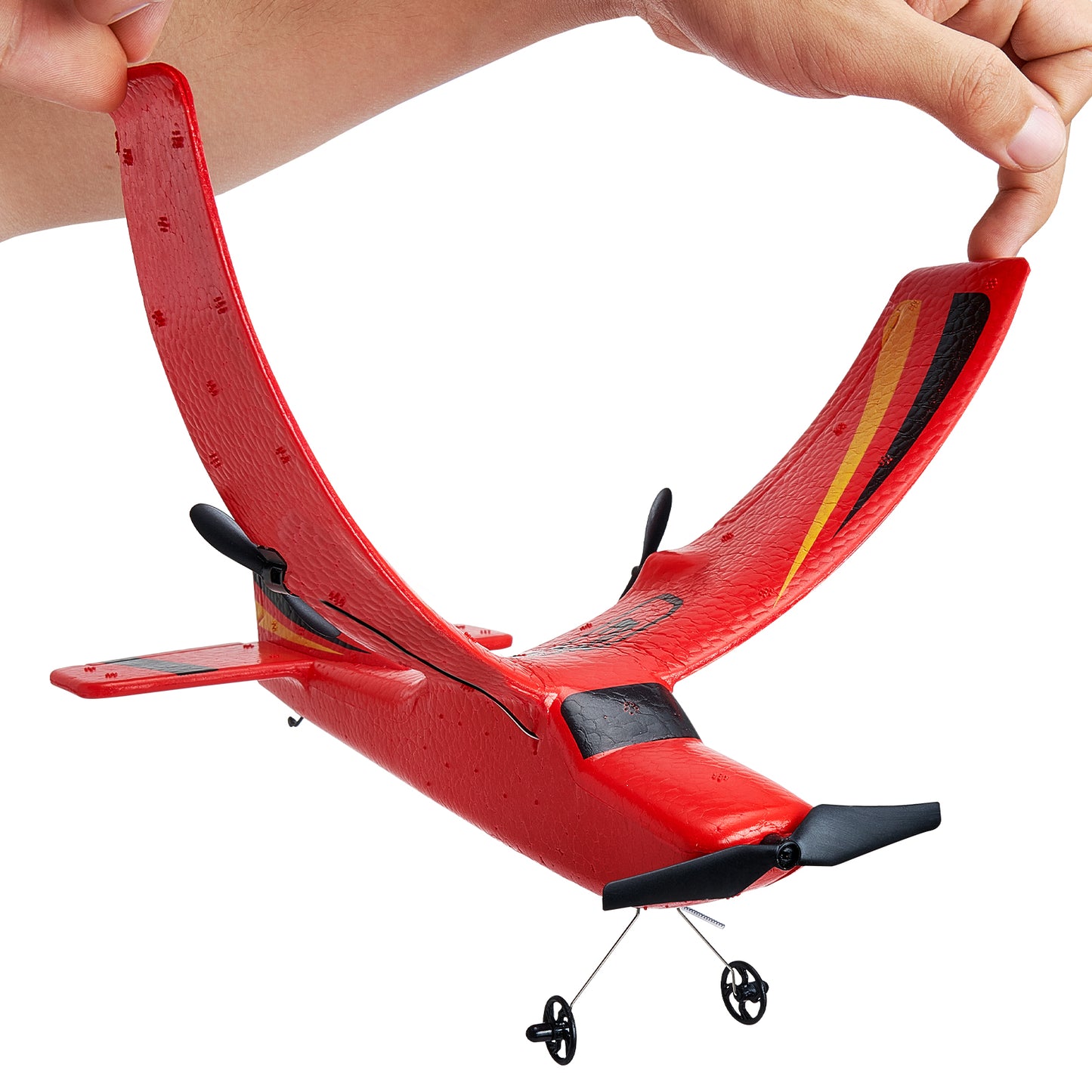 RC Airplane EPP Foam RC Plane Toy With 2.4 GHz Remote Control 2 Batteries