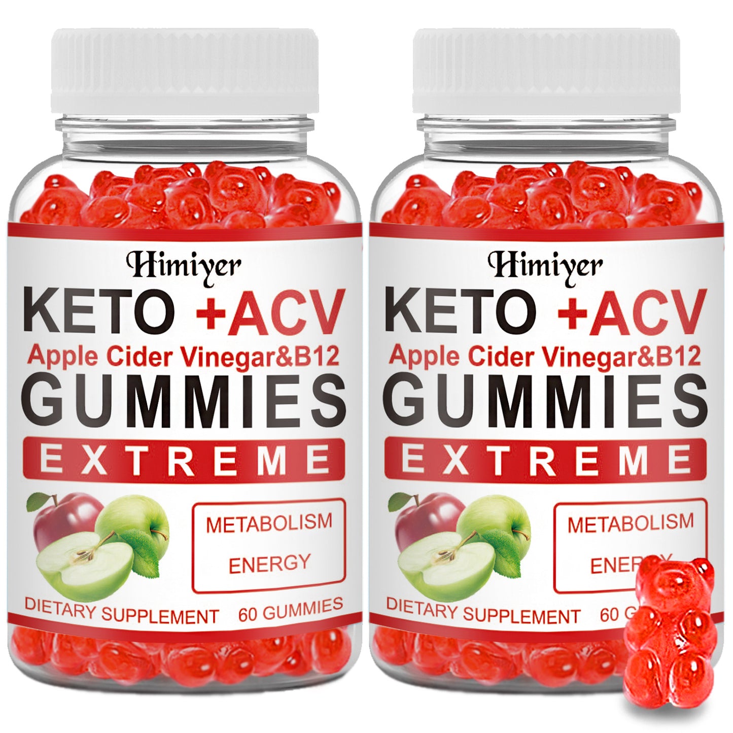 Malic Keto plus Apple Cider Vinegar Gummies