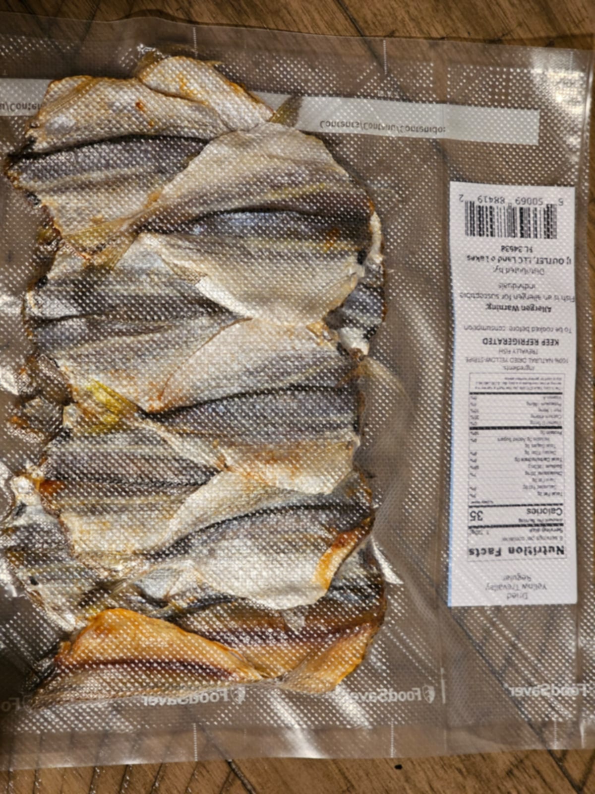 Jivanya Dried Yellow Stripe Trevally (Spicy/Non-Spicy)