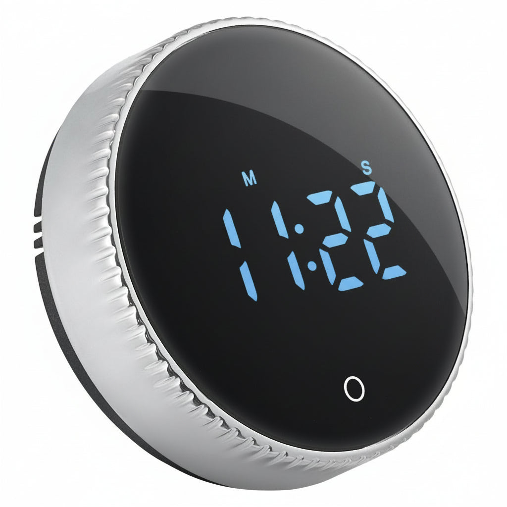 Digital Kitchen Timer Magnetic Countdown Countup Timer & Large LED Display