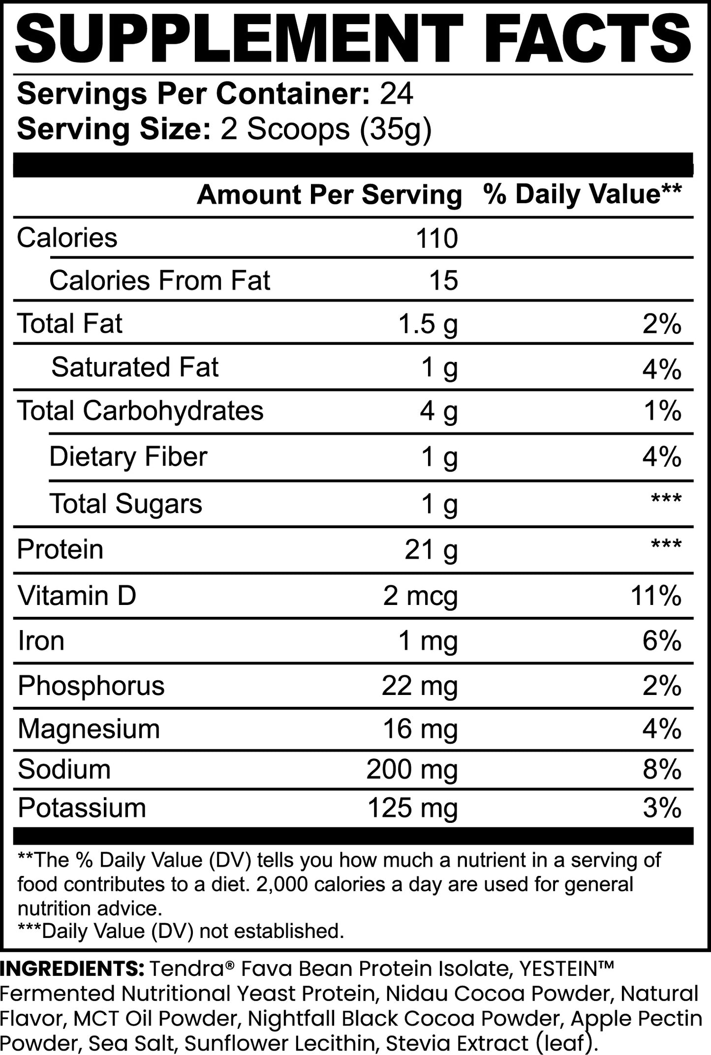 PLANT PROTEIN CHOCOLATE FOR MUSCLE REPAIR AND GROWTH, 29.99 OZ