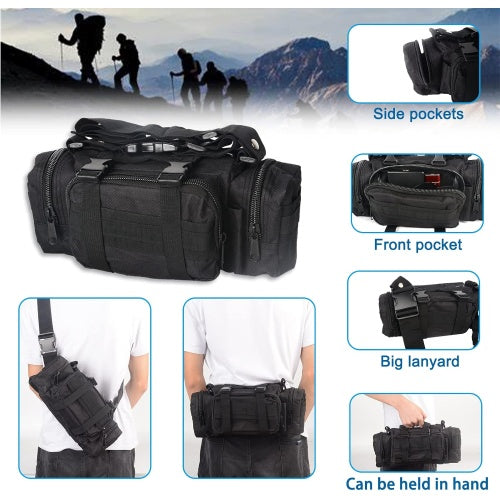 2 Set-Storage Bag, Back Seat Organizer With 3 Detachable Pouches, Tool Room, Warehouse, Outdoor Activity Use
