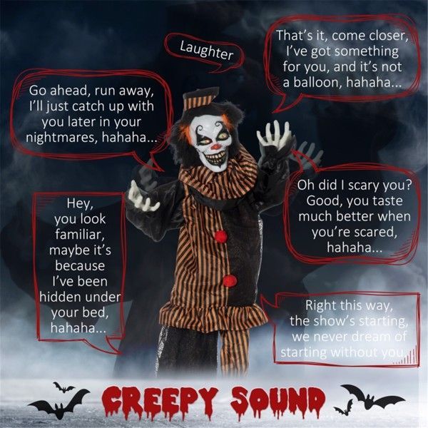 Halloween Decoration with Creepy Sound