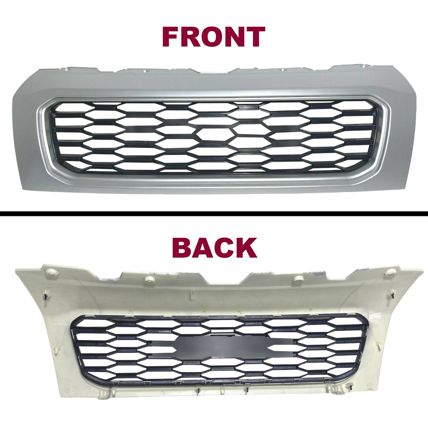 Front Grill For 2019-2022 Ram ProMaster 1500 2500 3500 Gloss Black