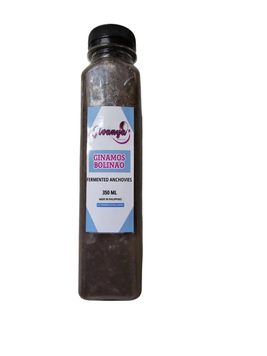 Jivanya's Ginamos Bolinao (Fermented Anchovies) 350 ML