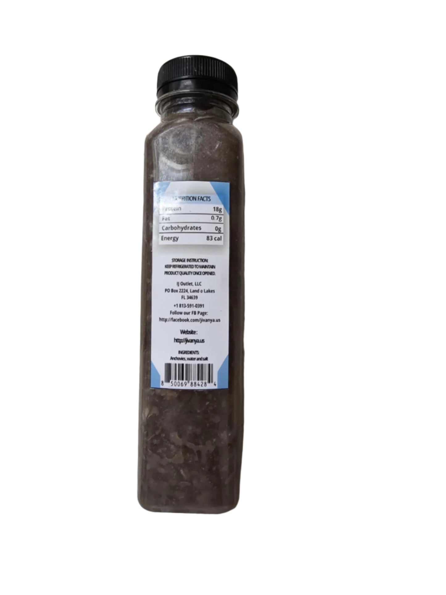 Jivanya's Ginamos Bolinao (Fermented Anchovies) 350 ML