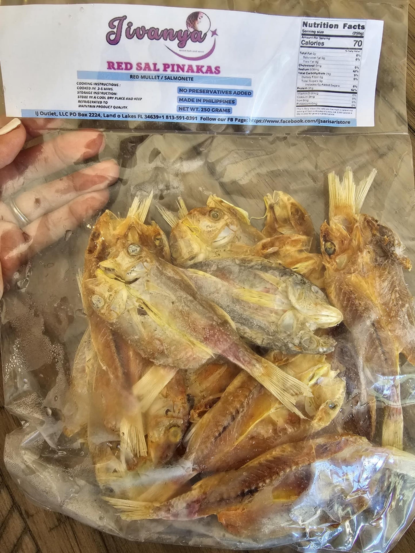 Jivanya Dried Red Sal Pinakas - 250 grams - 8.8 oz