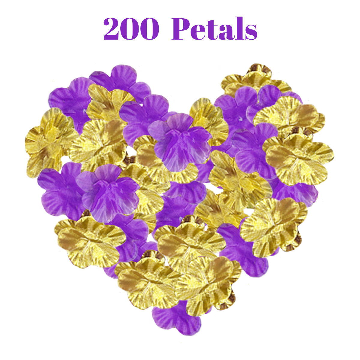 200 Pcs Artificial Silk Rose Petals