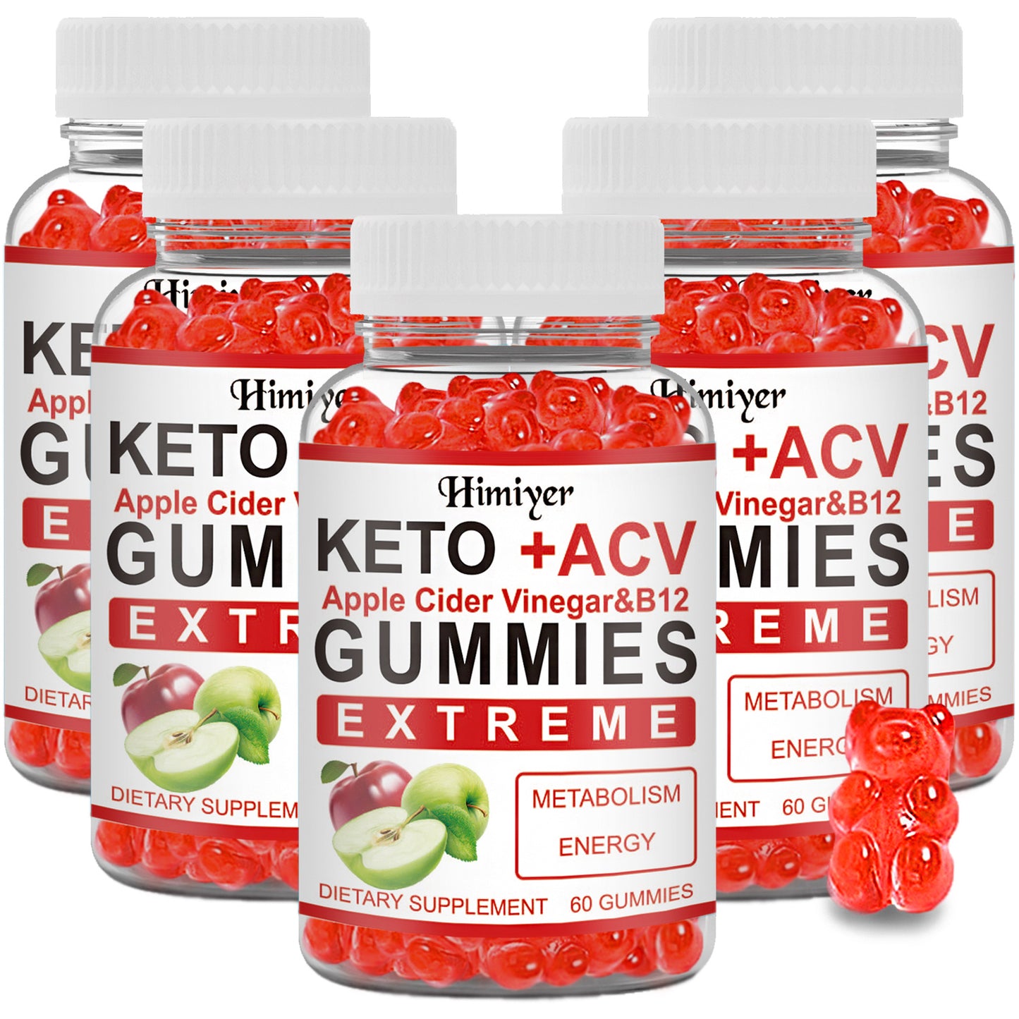 Malic Keto plus Apple Cider Vinegar Gummies