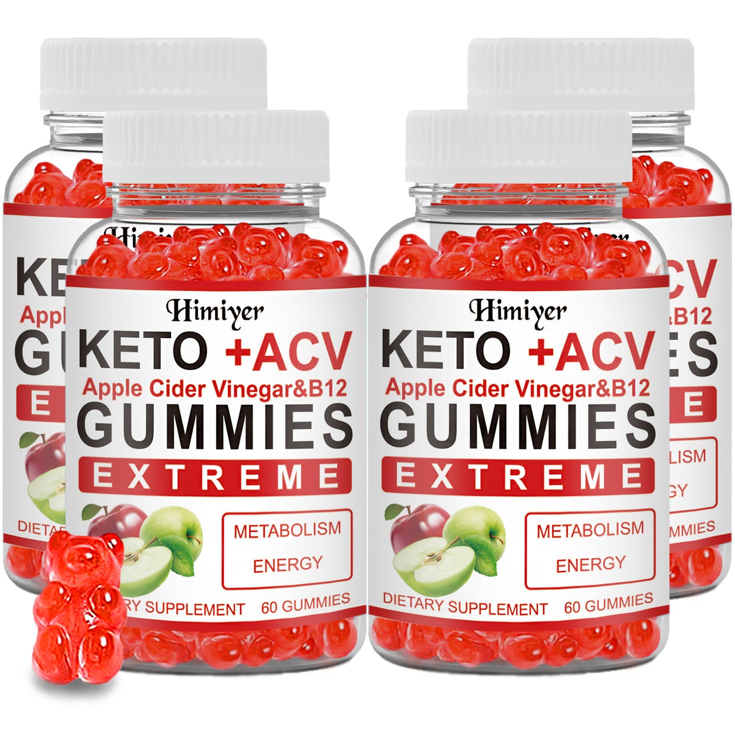 Malic Keto plus Apple Cider Vinegar Gummies