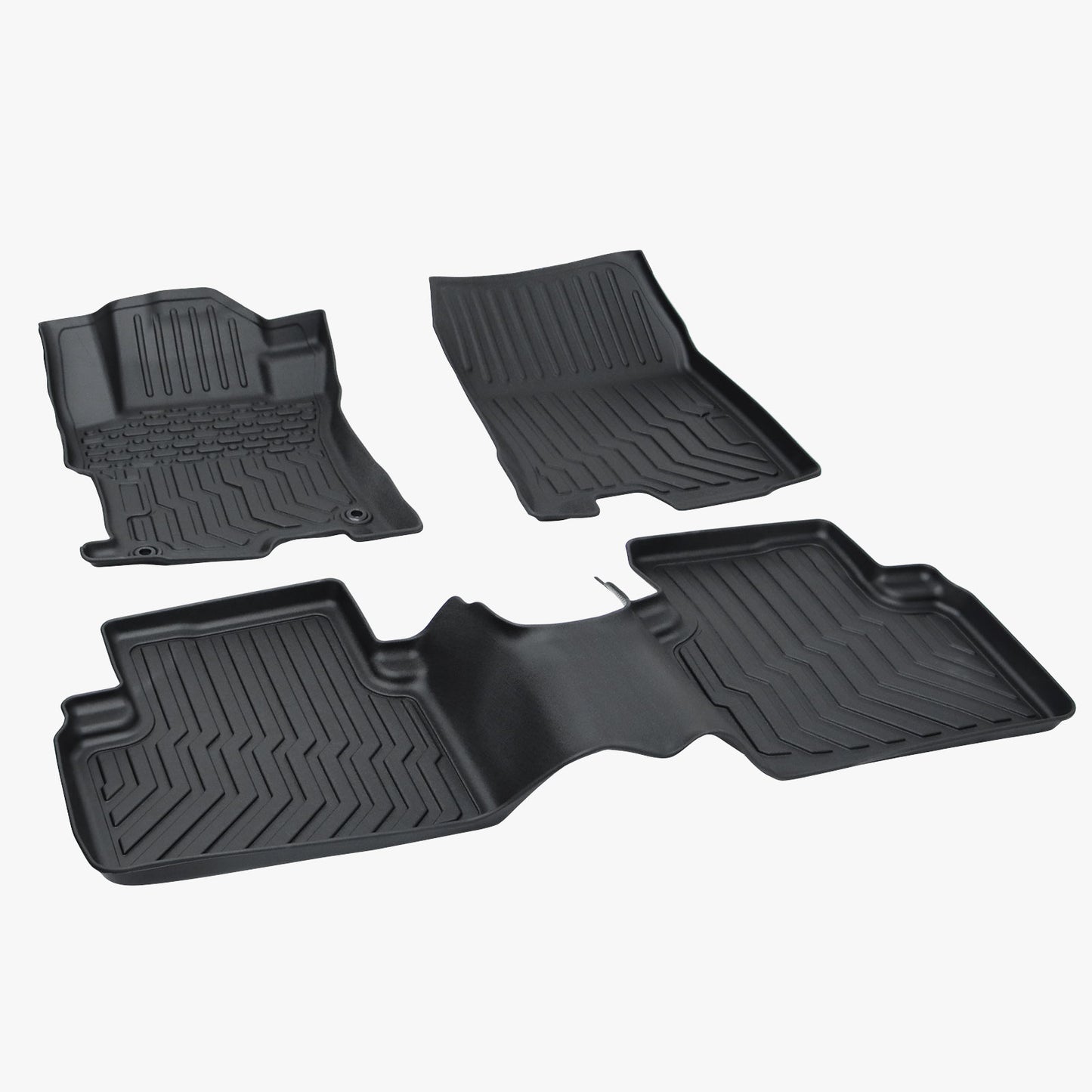 TPE Rubber Car Floor Mats All-Weather For 08-12 Accord