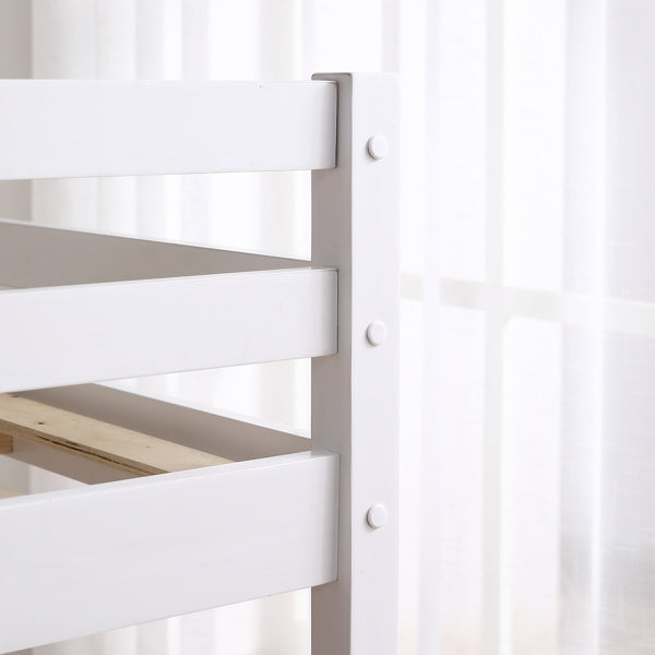 Twin Wooden Bed Can Be Split Into Single-layer Beds