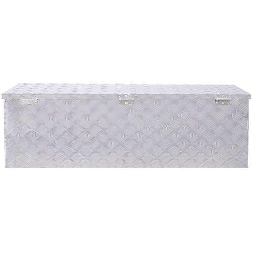 48inch Aluminum Tool Box,heavy Duty Truck Bed Tool Box,outdoor Trailer Pickup Storage Tool Box,RV Storage Organizer,underbody Box W Lock Keys,silver