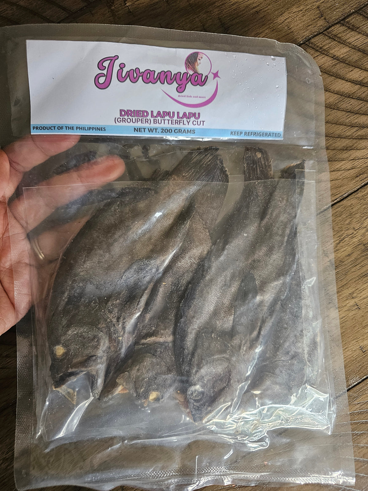 Jivanya Dried Lapu-Lapu - Grouper - 200 grams
