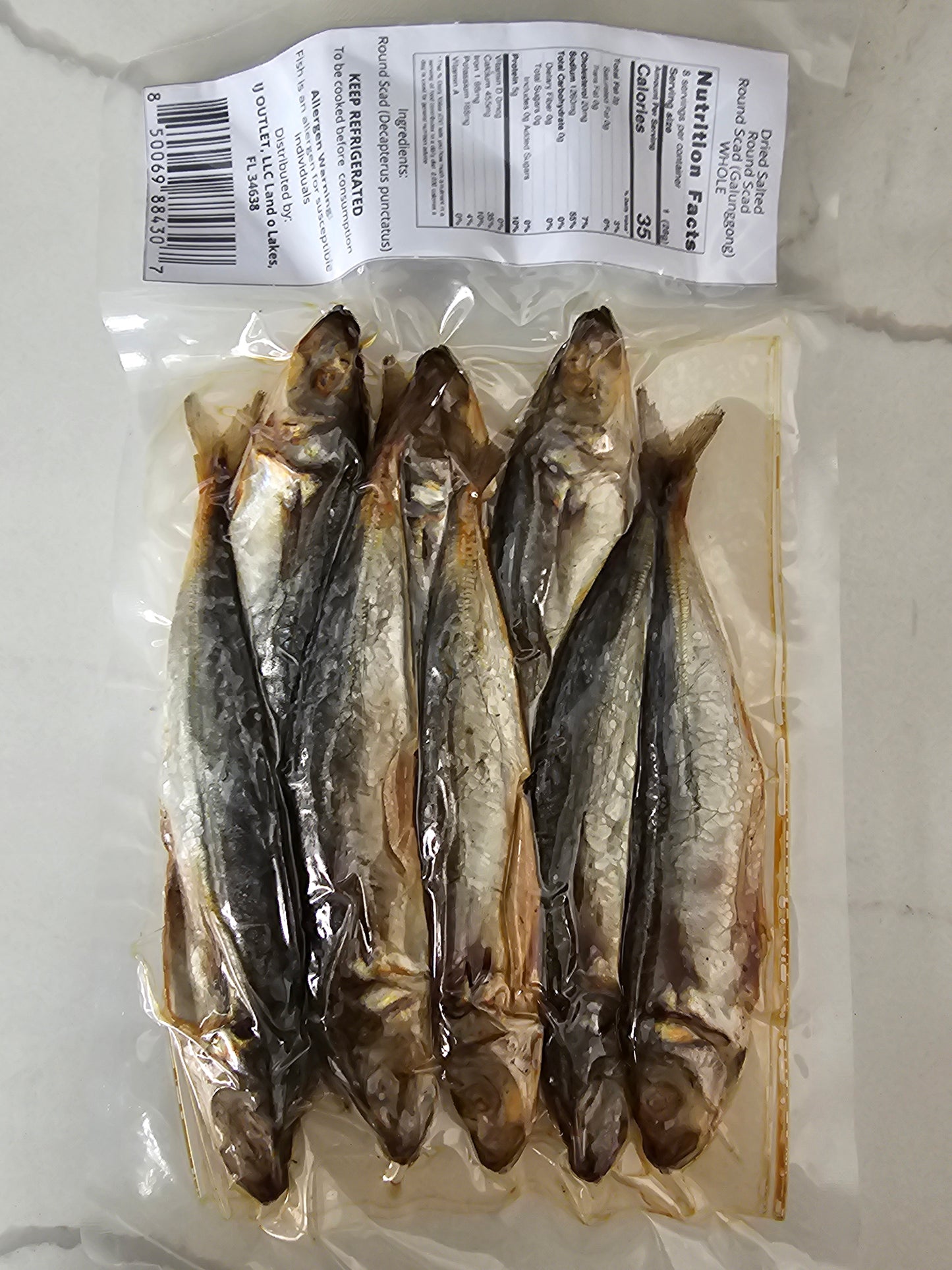 Dried Budburon - Mackerel Scad - 200 grams - 7.06 oz
