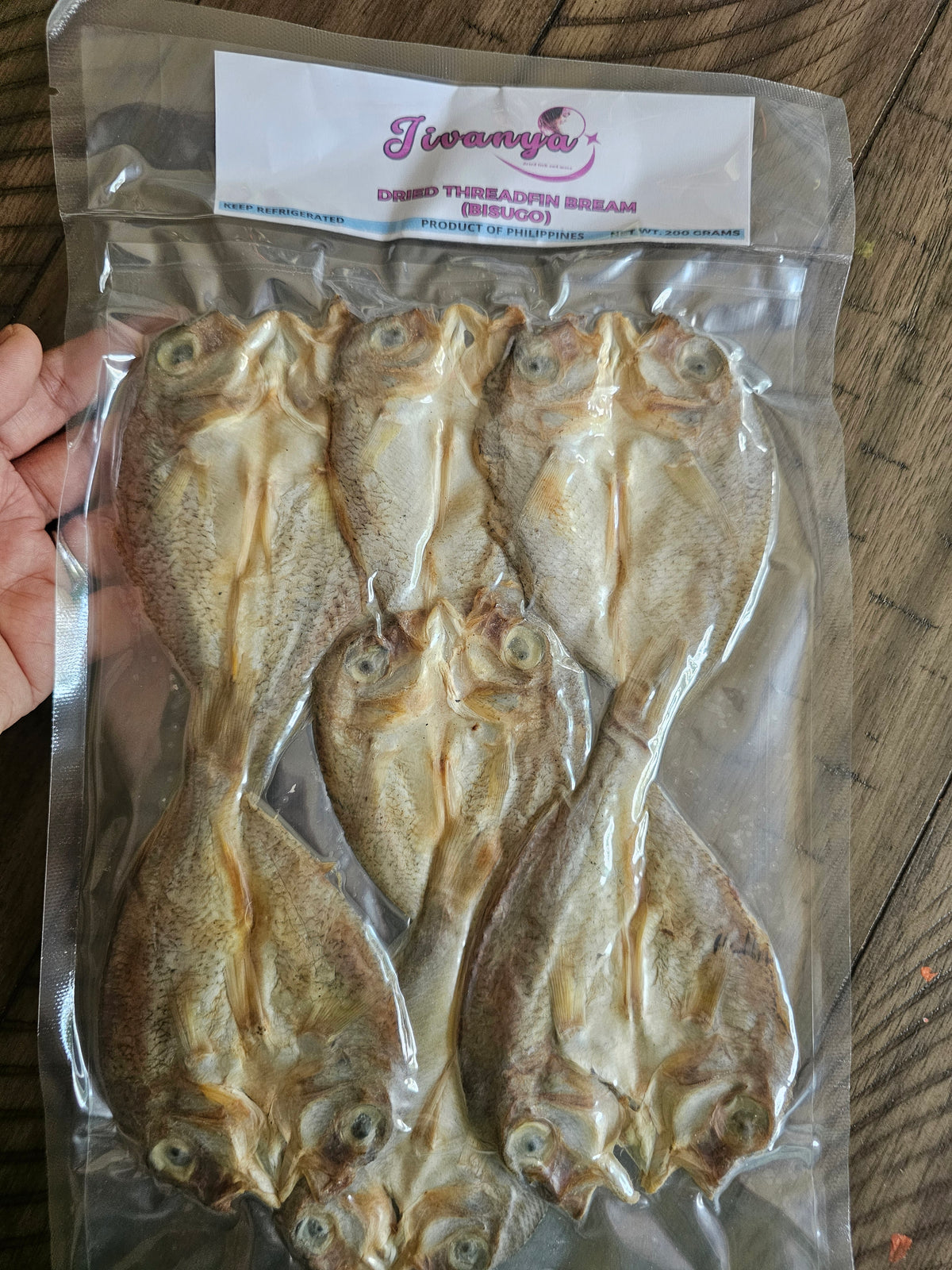 Jivanya Dried Bisugo - Threadfin Bream - 200 grams - 7.05 oz