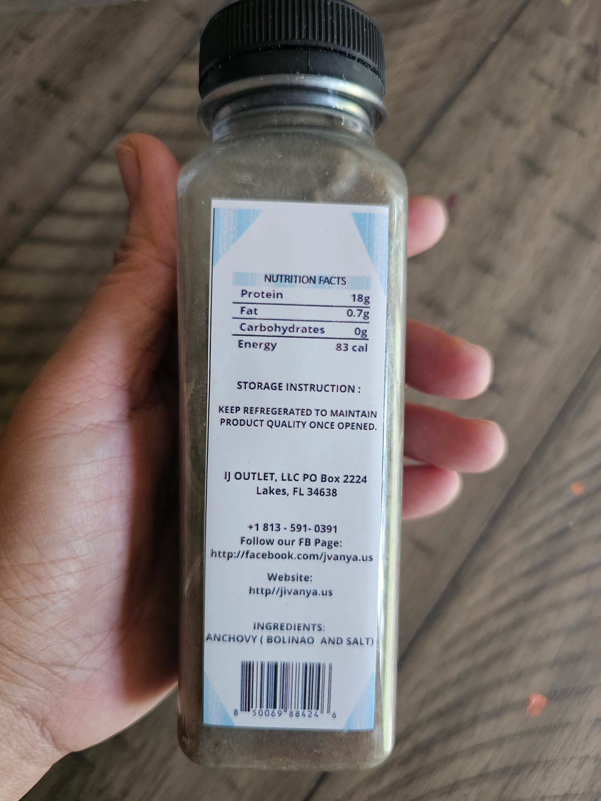 MESSAGE US TO PREORDER! Jivanya's Ginamos Bolinao (Fermented Anchovies) 300ML