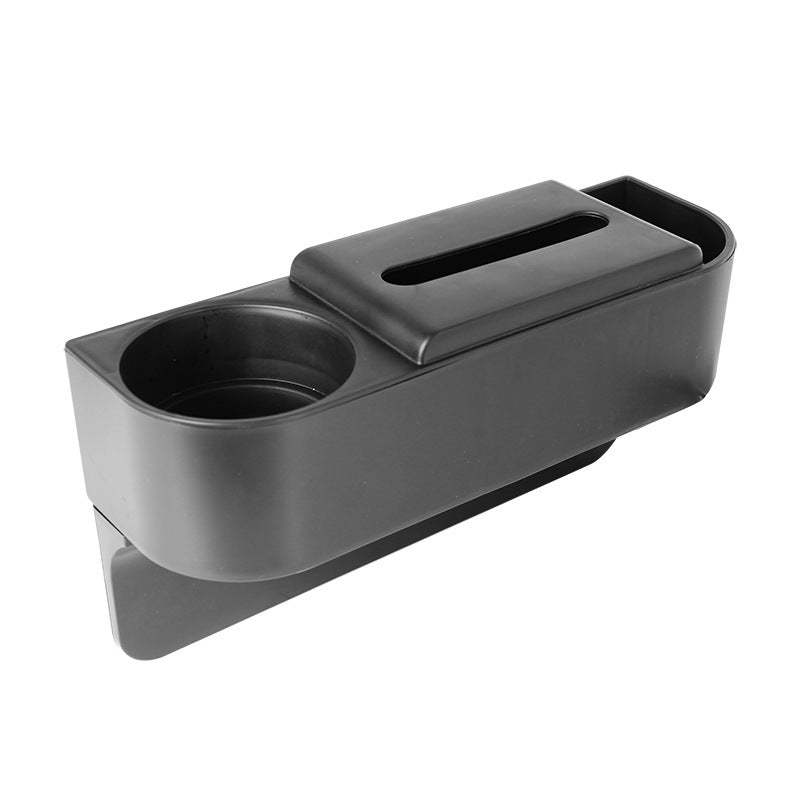 Storage Box Car Tissue Duxer Box Three-in-one Cup Holder