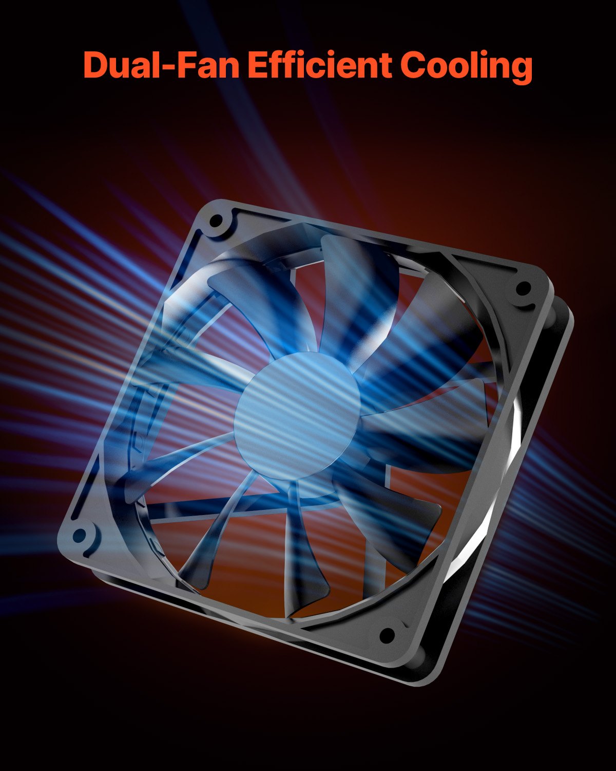 PC Gaming Case Mid-Tower Computer Case With 2 X 120 Mm Fans For ATX Motherboard