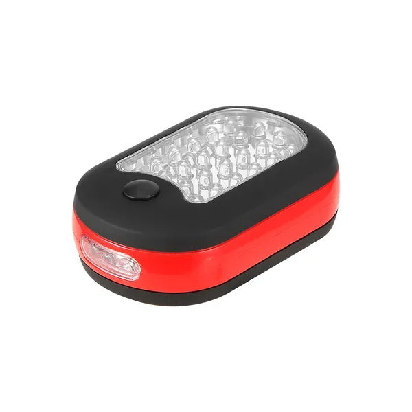 Compact Work Light 27LEDs Hang Lights Portable Magnetic Flashlight With Hook For Camping Hiking Emergency