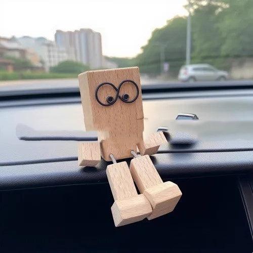 Handmade Puppet Decoration With Shaking Feet