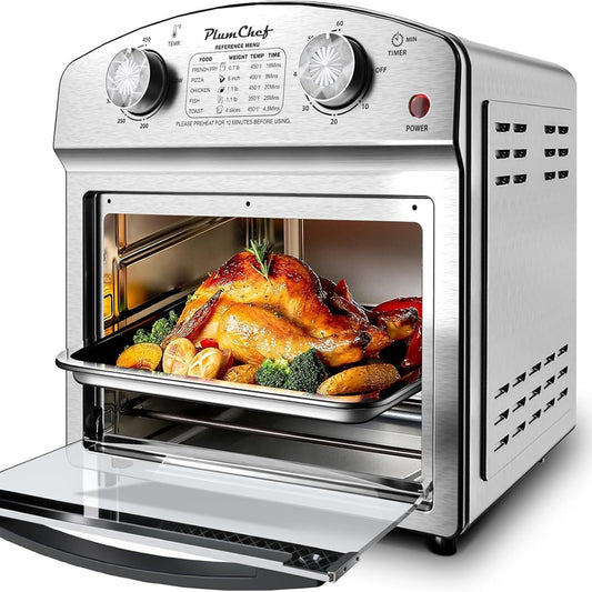 Stainless Steel 12.5 Qt Air Fryer,