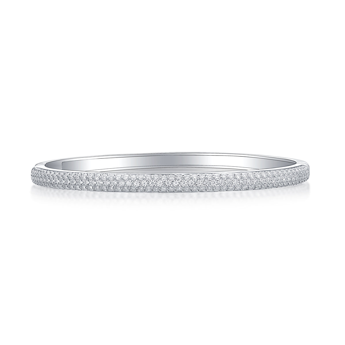 Monologue Luxury Fashion Set Mosan Diamond S925 Silver Bracelet