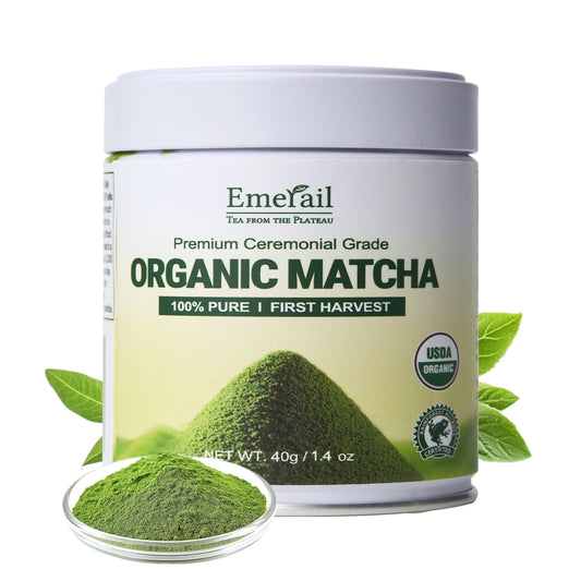 Only Self Pickup--Ceremonial Grade Organic Matcha Green Tea Powder,Premium First Harvest Unsweetened,1 0 0 Pure Matcha ForLattes,Smoothies,and Baking  40g 1.4oz