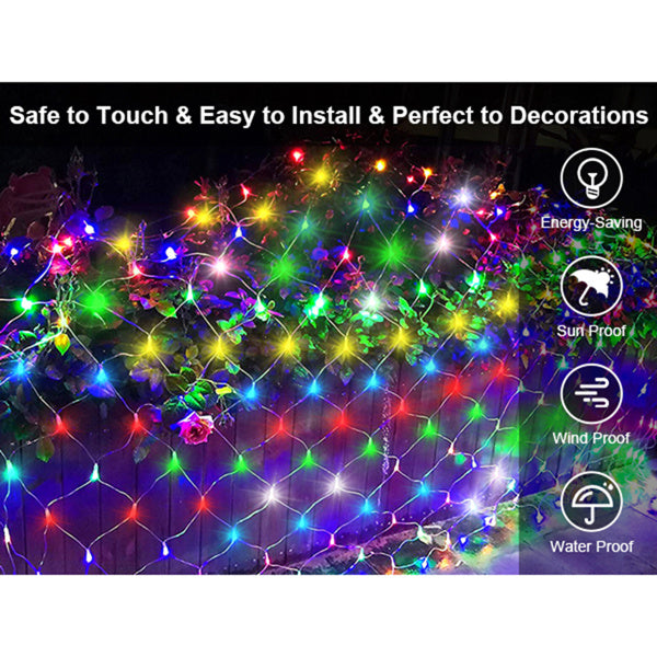 3X2 Meter 360 Light, LED Christmas Light, Indoor And Outdoor Decoration
