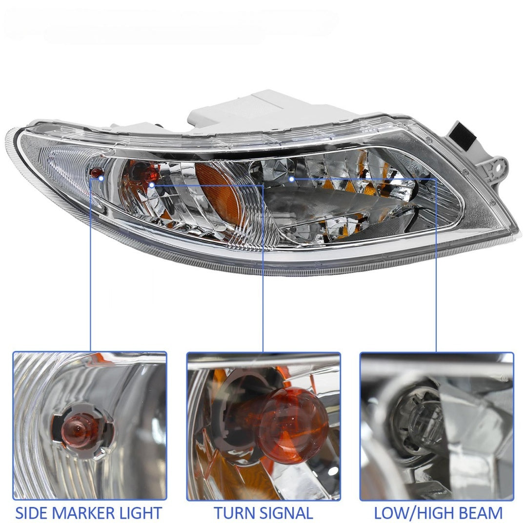 4300 Headlight Assembly Bulb Type 2 Pieces Left-right