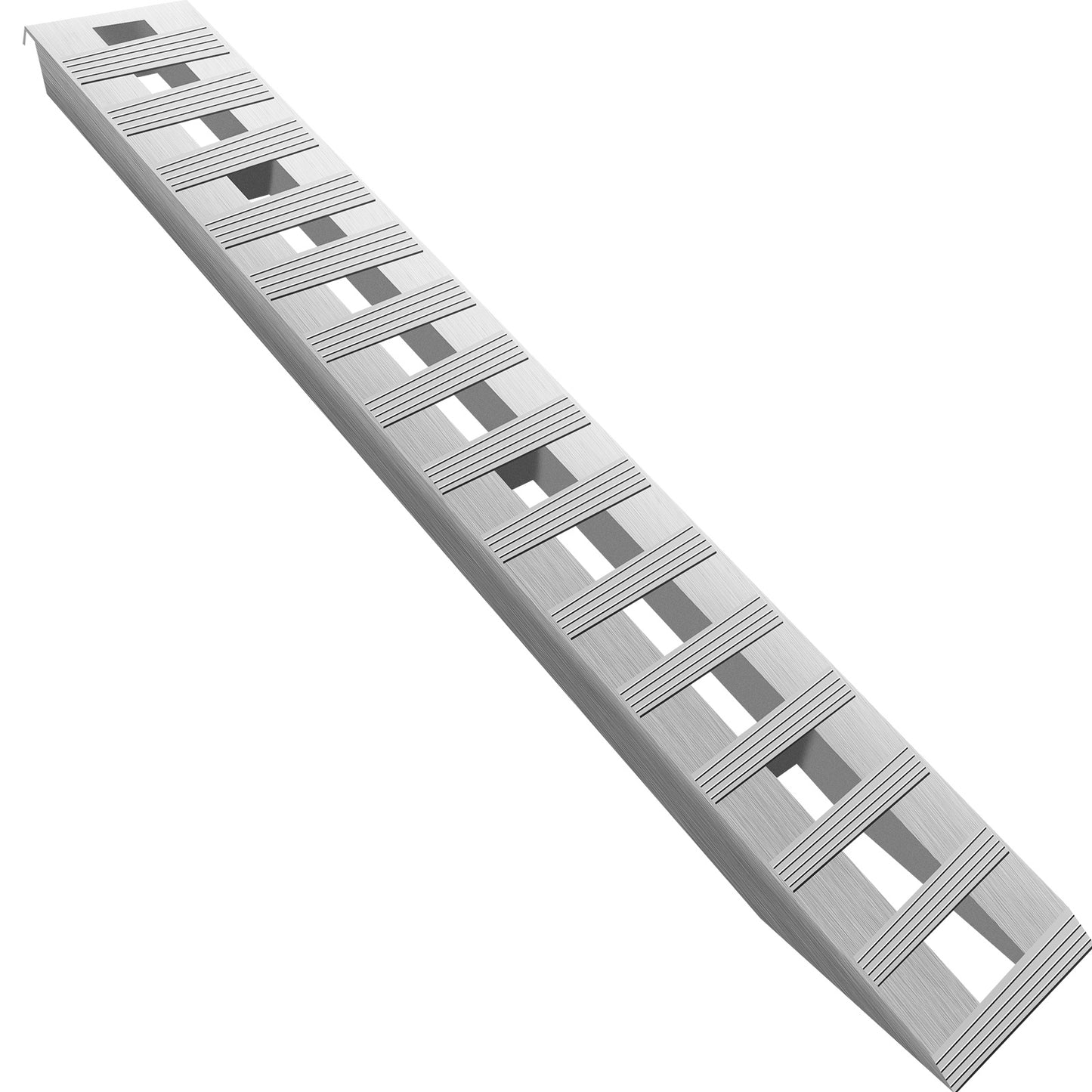84x14x2.5 Inch Aluminum Ramps 6000LBS Capacity Car Trailer Truck ATV Ramps 1 Pair 2 Ramps