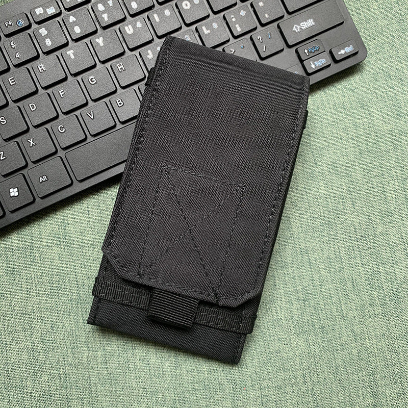 Molle Mobile Phone Bag Waist Bag Men's Sports Running Coin Purse Universal Multifunctional Vertical Belt Portable Wear Belt