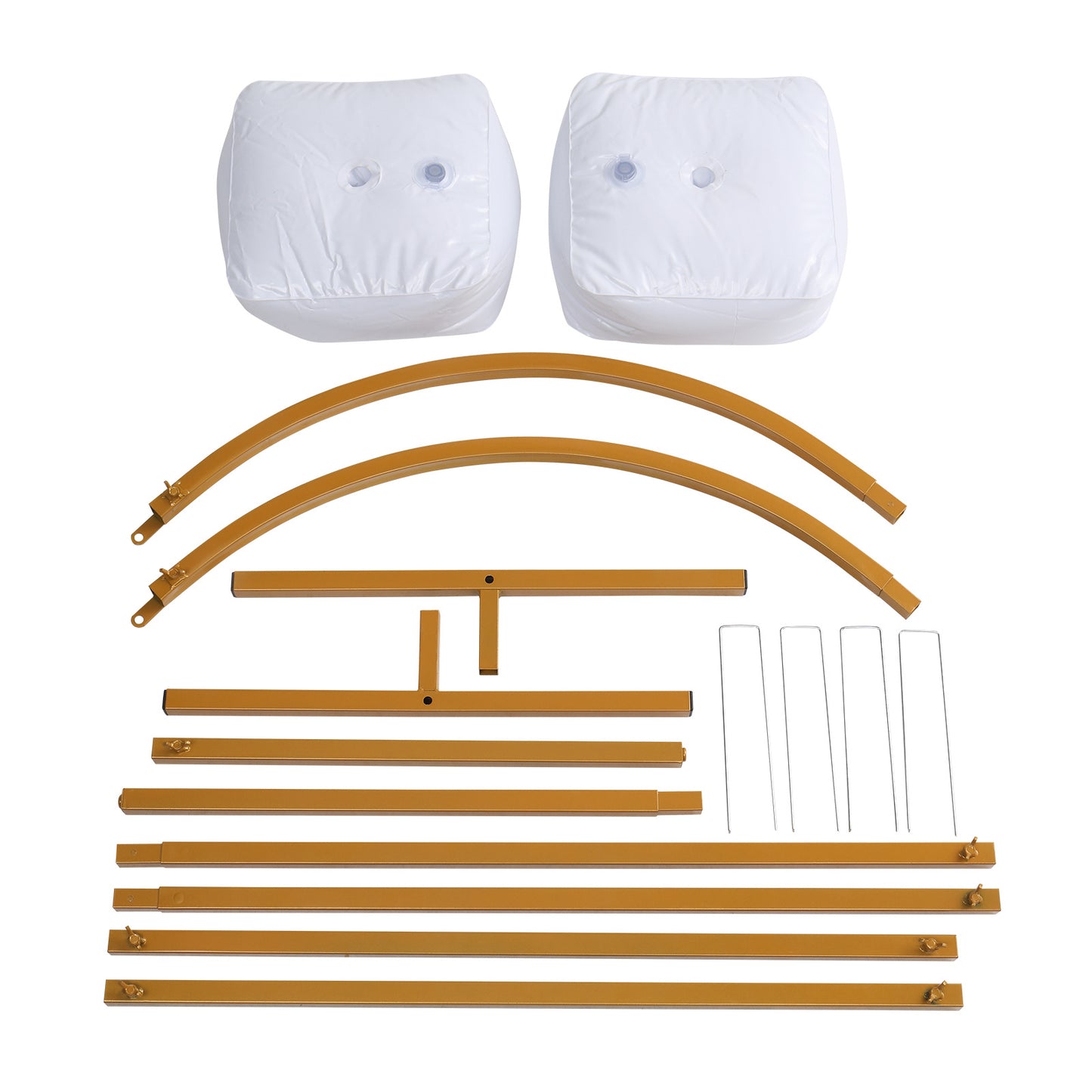 Golden Ribbon, Ground Nail, Water Bag, Iron Arch