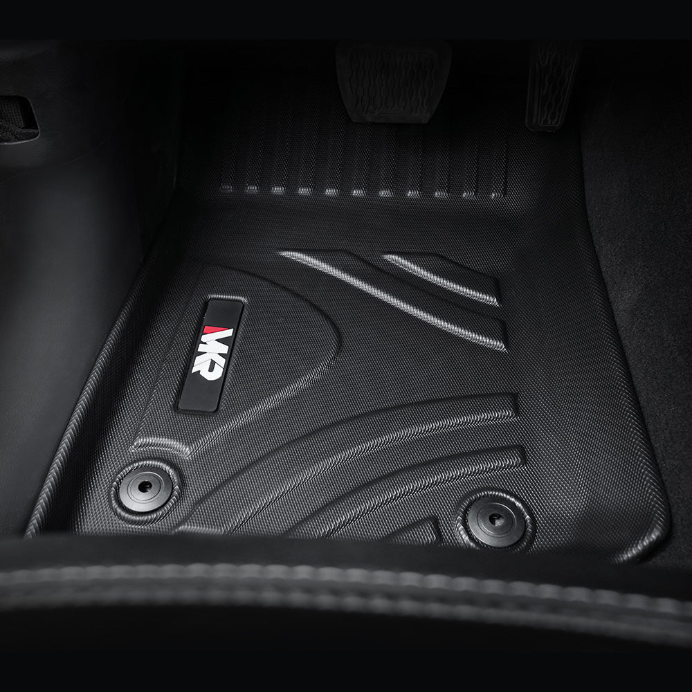 Car Floor Mats Trunk Mat Compatible With Wrangler JT 3D TPE Foot Covers All-weather Car Accessories