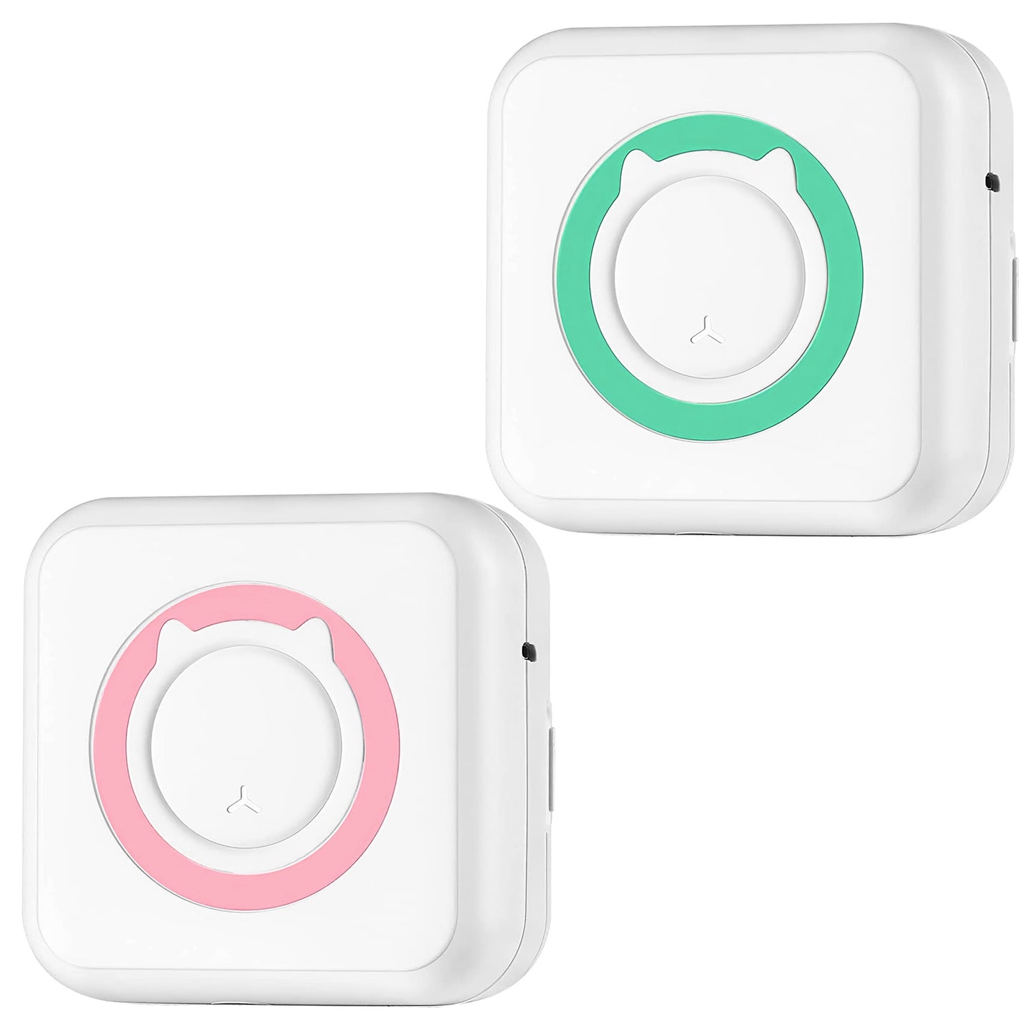 Mini Printer - Printer Paper 'Options' -- Pocket Wireless Thermal Printer Portable Mini Sticker Maker Machine Rechargeable Inkless Photo Printer For Printing Label Journal Study Notes Memo Photos