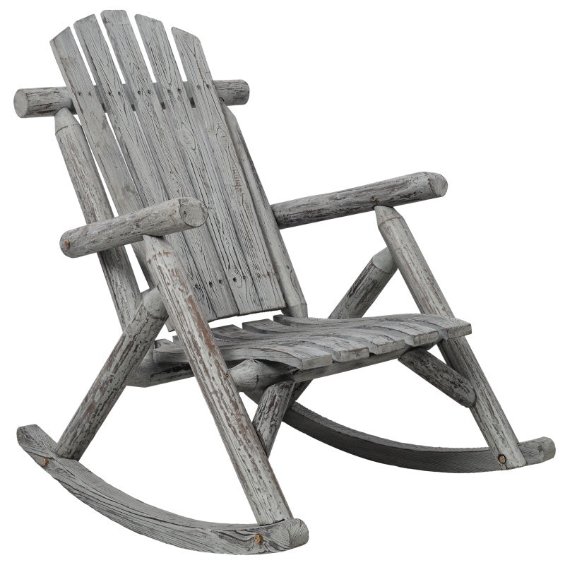 Wooden Porch Rocking Chair, Durable Wooden Porch Rocking Chair, Cedar Rocking Chair
