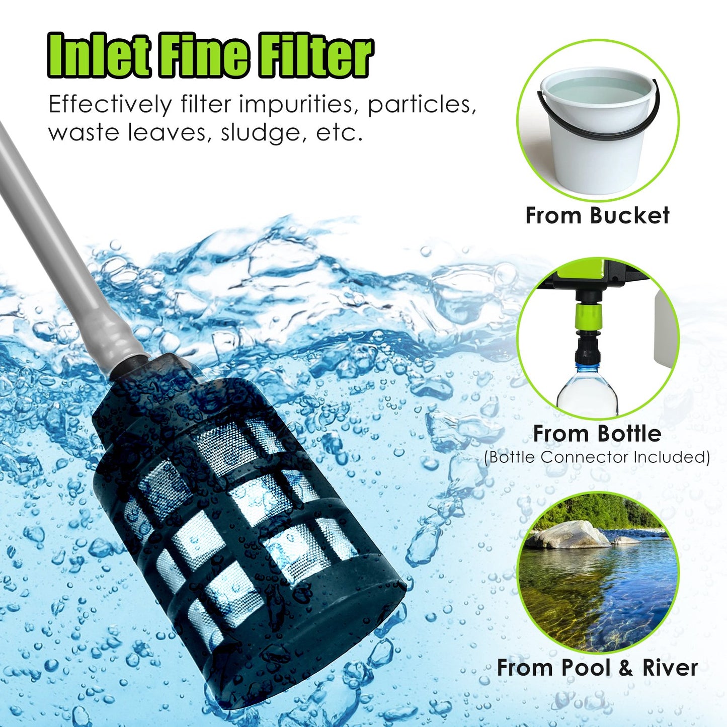 1Set C Portable Electric Power Washer High Pressure Water Sprayer 435PSI Car Washer Cleaner With 6 In 1 Nozzle Foam Bottle Filter 15000mAh 21V Battery And Charger