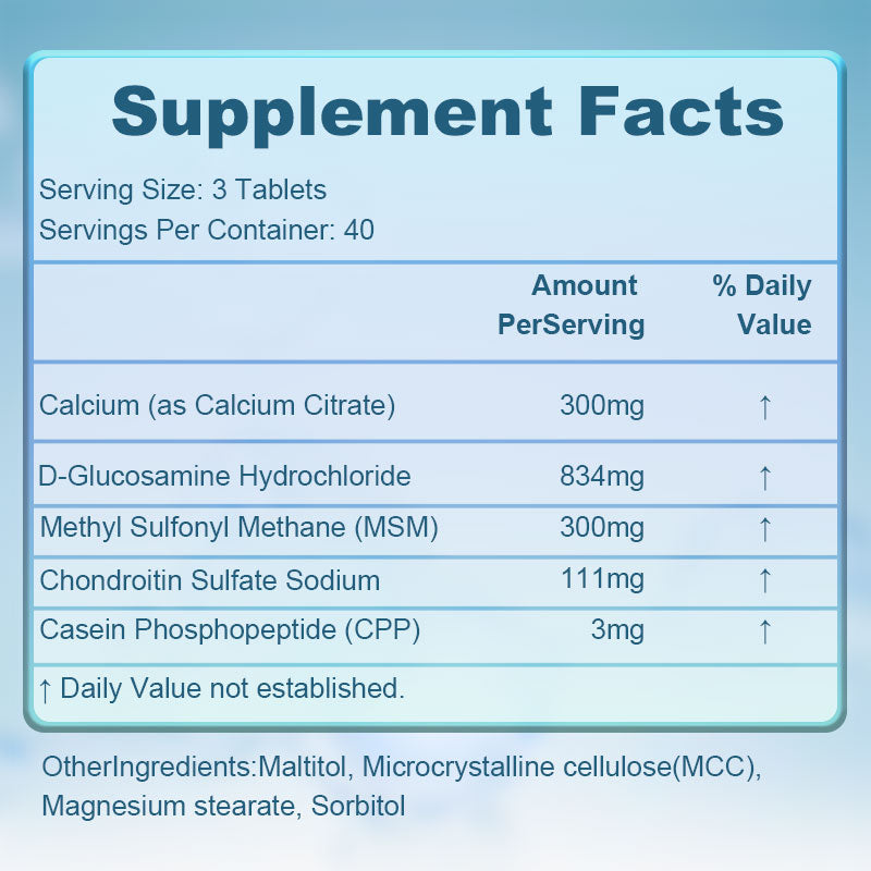 Glucosamine Chondroitin Sulfate