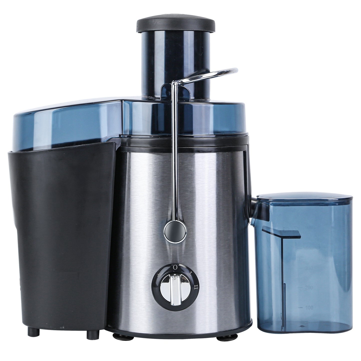 1Pc Centrifugal Juicer Juice Extractor With 2 Speeds 2.6in Wide Feed Chute 17Oz Juicer Cup 54Oz Pulp Collector Electric Juicer For Fruits Vegetables Multifunctional