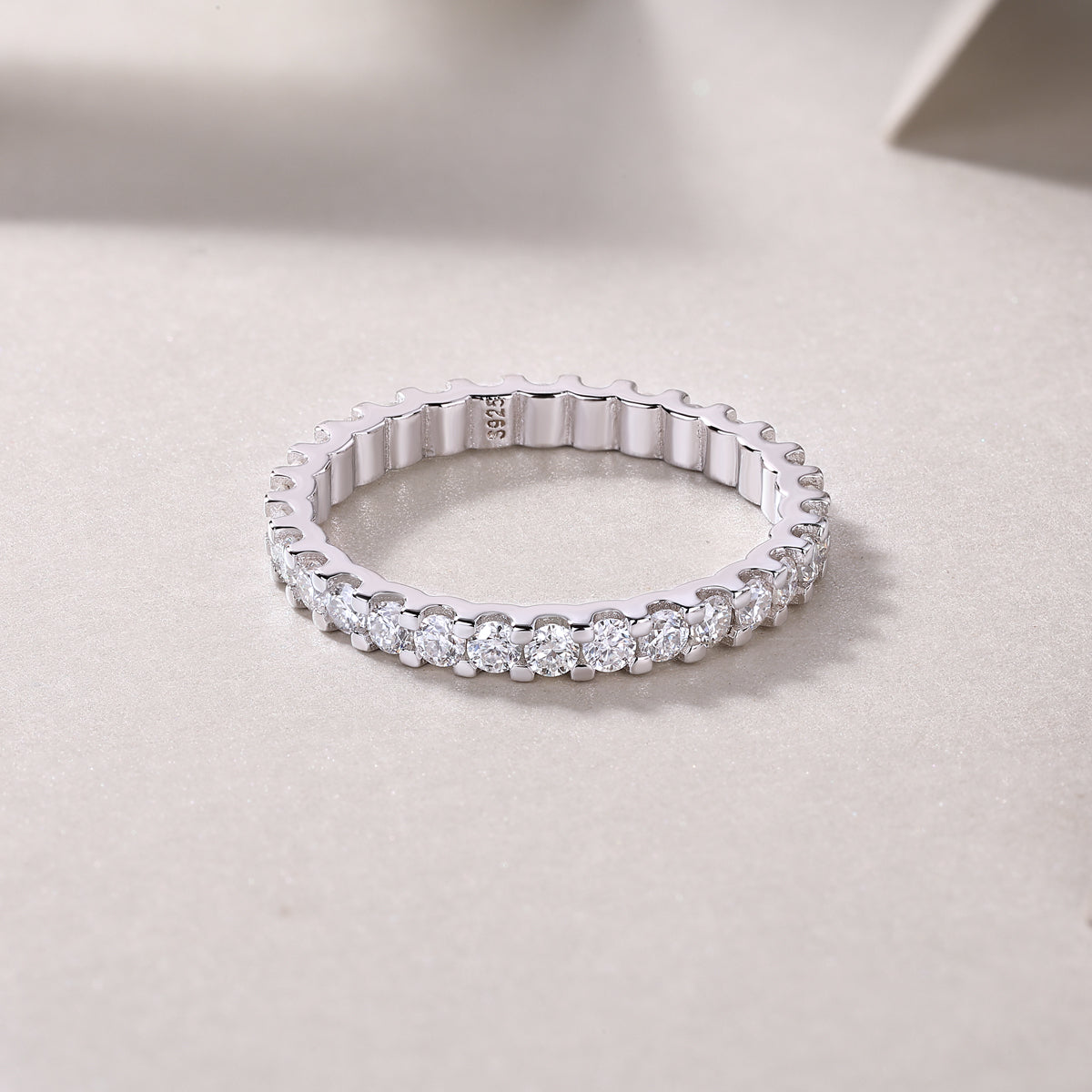 Wish Diamond Ring Luxury Fashion Set Moissanite Silver Ring