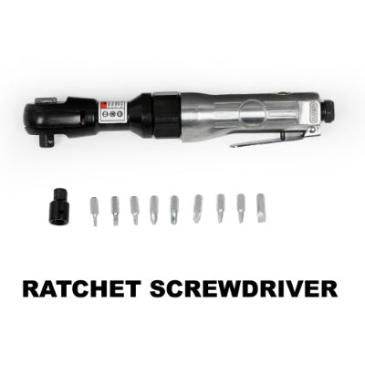 71 Piece Air Tool And Accessories Kit, Impact Wrench, Air Ratchet, Die Grinder, Aire Hammer, Hose Fittings, Storage Case